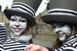 cats - irish street entertainers party entertainers stilts street performers corporate events charity events themeed events