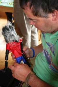 Arts in disability puppet workshops with Artastic