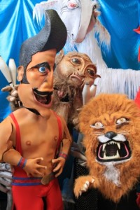 Large walkabout puppets
